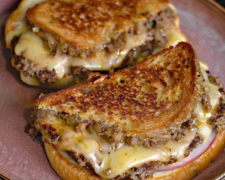 Patty Melts with Secret Sauce