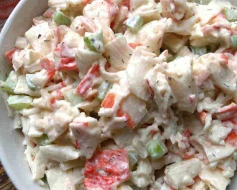 Delicious Imitation Crab Salad