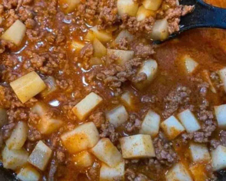 Mom's Picadillo con Papa