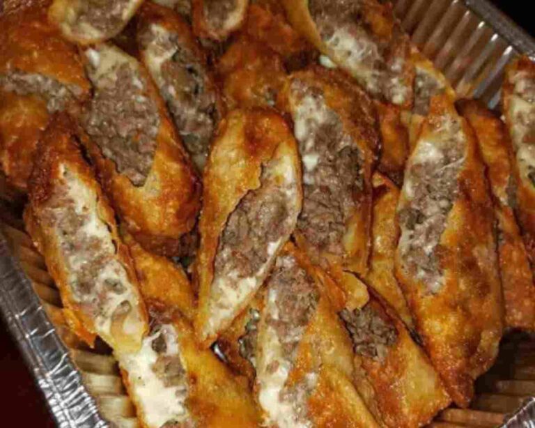 Philly Cheesesteak Egg Rolls