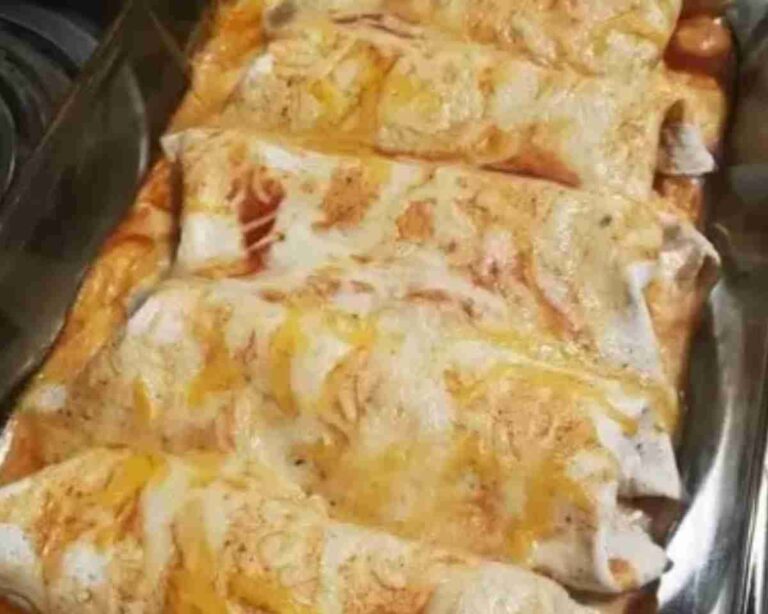 Creamy Chicken Enchiladas