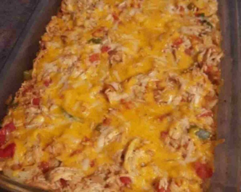 Fajita Chicken Casserole