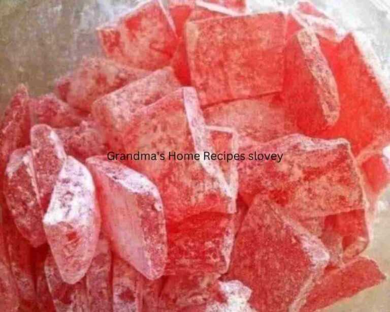 homemade Cinnamon Rock Candy