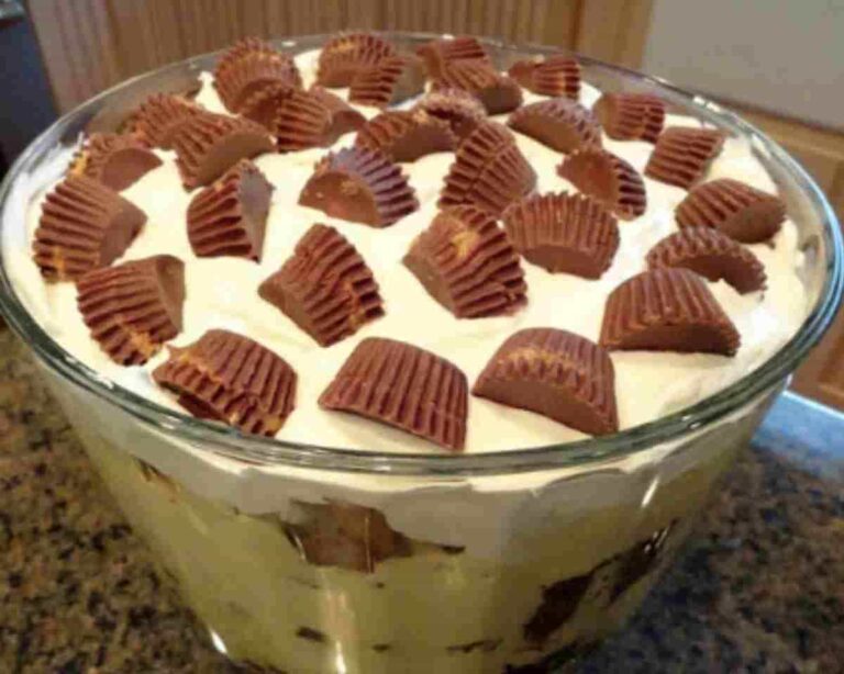 Peanut Butter Brownie Trifle