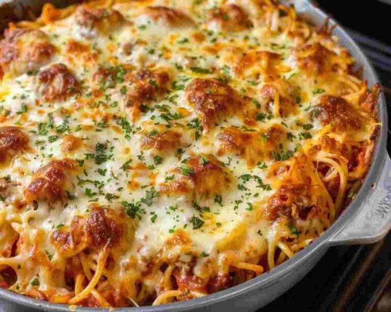 Baked Cream Cheese Spaghetti