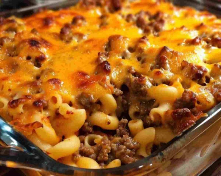 4 Ingredient Hamburger Casserole