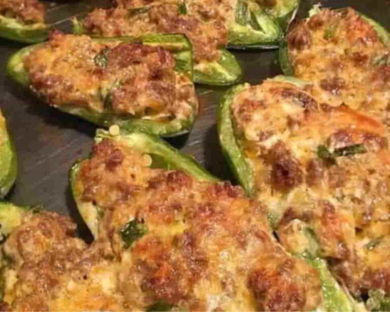 PARMESAN CHICKEN STUFFED PEPPERS RECIPE