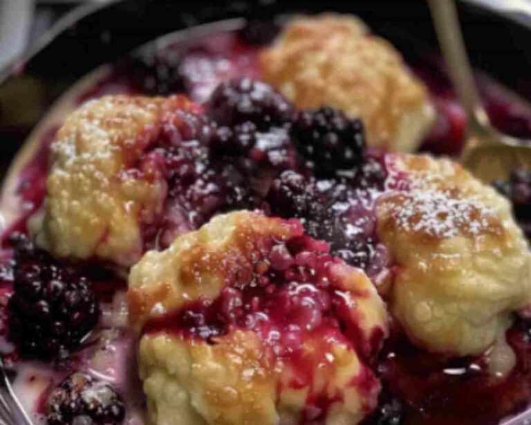  Blackberry Dumplings