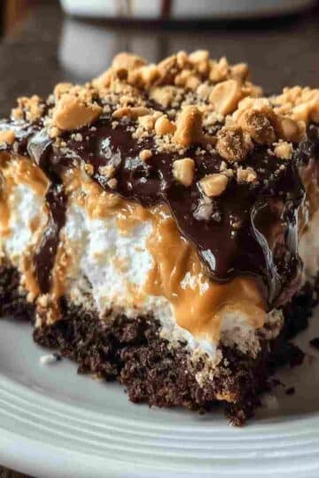 Reese’s Poke Cake