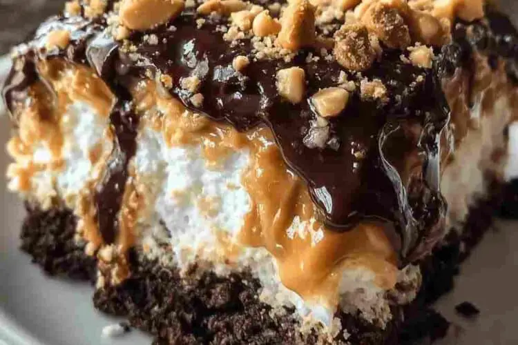 Reese’s Poke Cake