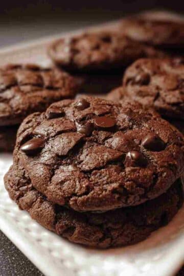 Best Double Chocolate Chip Cookies