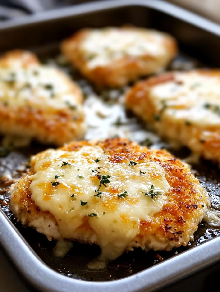 Baked Garlic Parmesan Chicken Cutlets