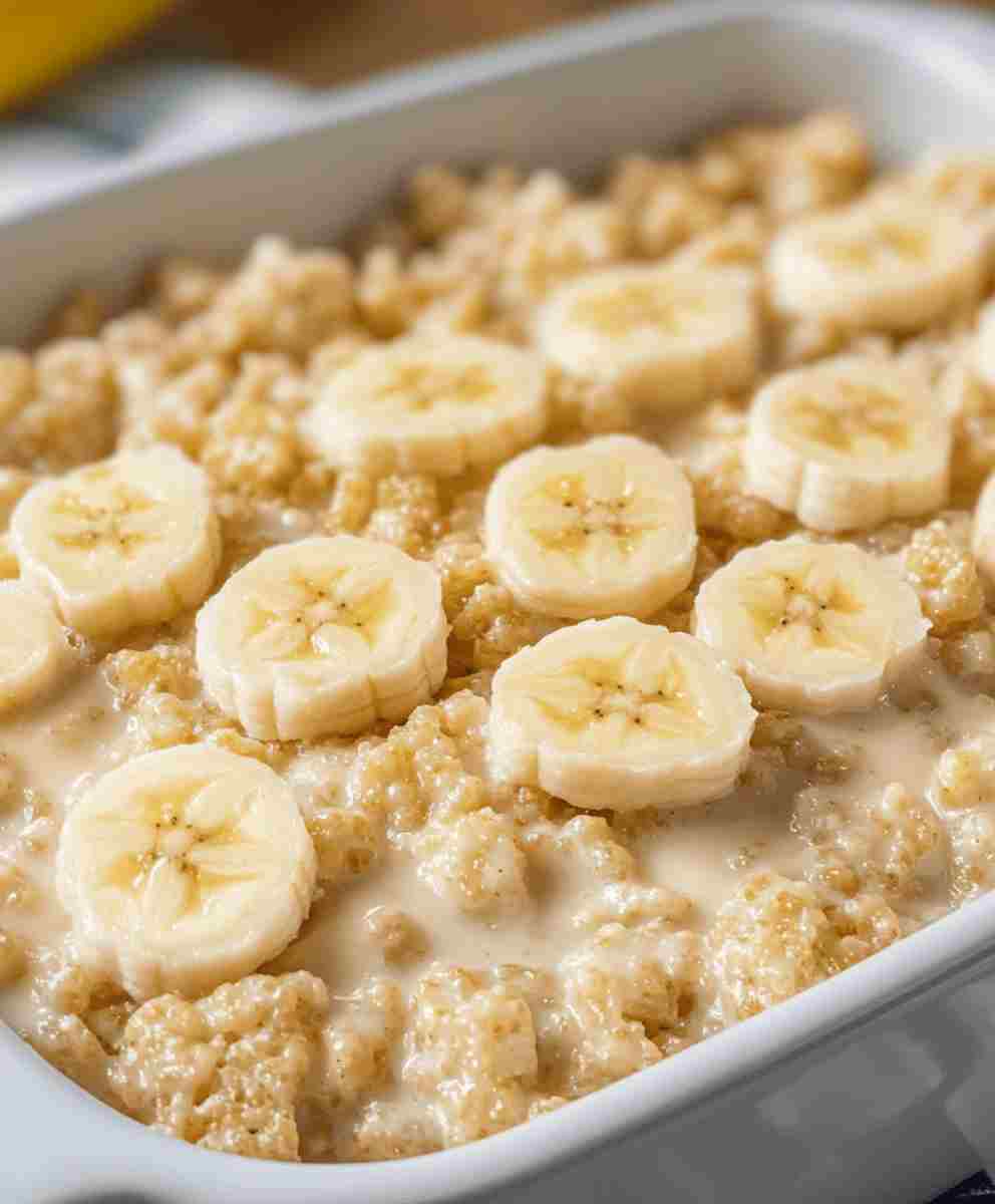 Banana Pudding Rice Krispie Treats Recipe