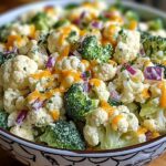 Cauliflower & Broccoli Salad