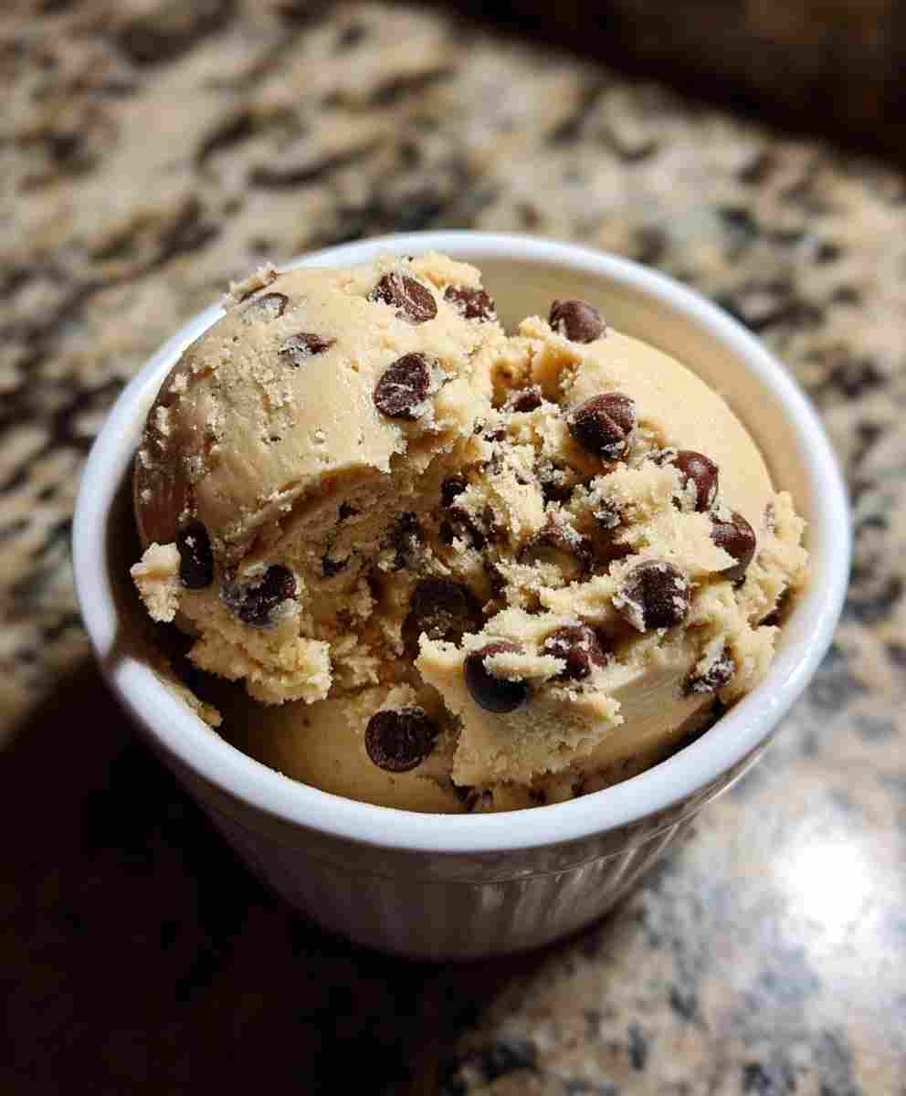 Chocolate Chip Greek Yogurt Cookie Dough