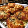 Crispy Baked Garlic Parmesan Chicken Cutlets
