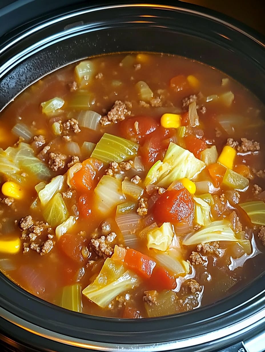 Crockpot Cabbage Soup