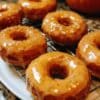 Easy Pumpkin Donuts with Maple Glaze