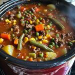 Hearty Crockpot Cowboy Soup