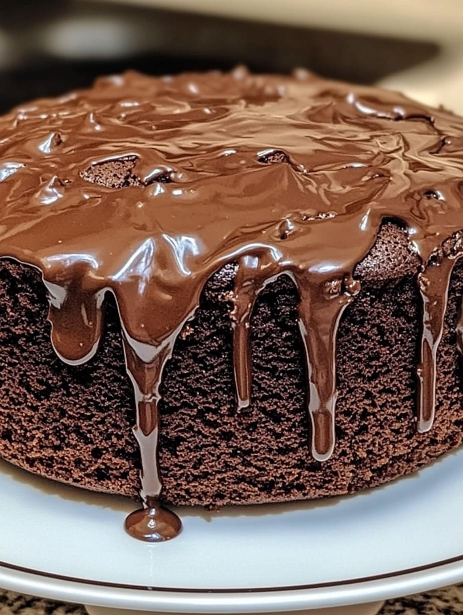 Mile High Chocolate Pound Cake 