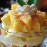 No-Bake Pineapple Cream Dessert