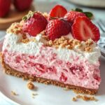 Strawberry Cream Cheese Cheesecake