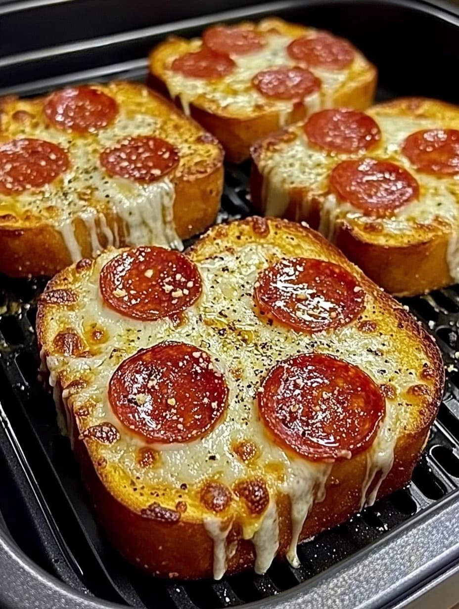 Air Fryer Pizza Toast 