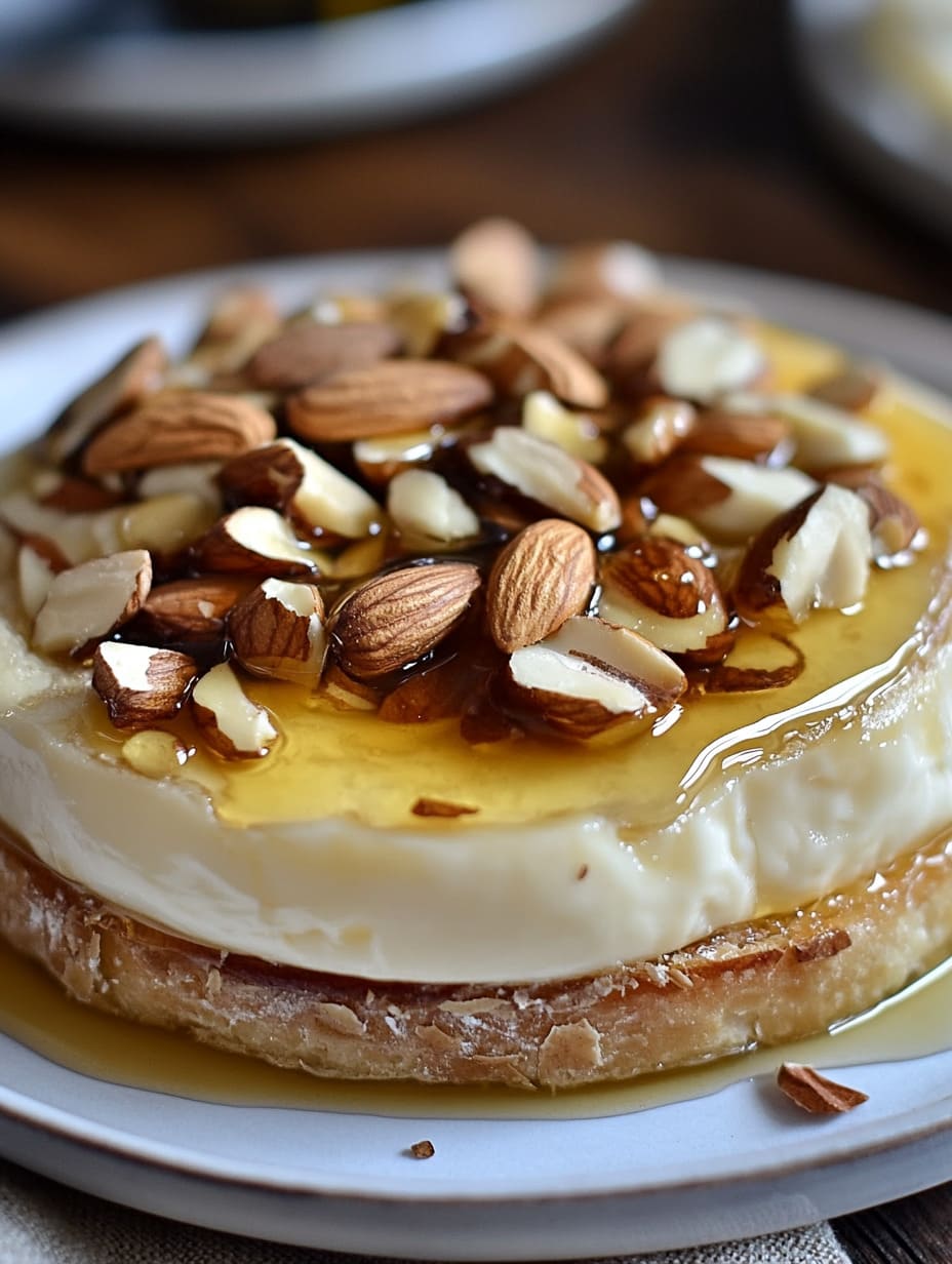 Baked Brie with Honey and Nuts