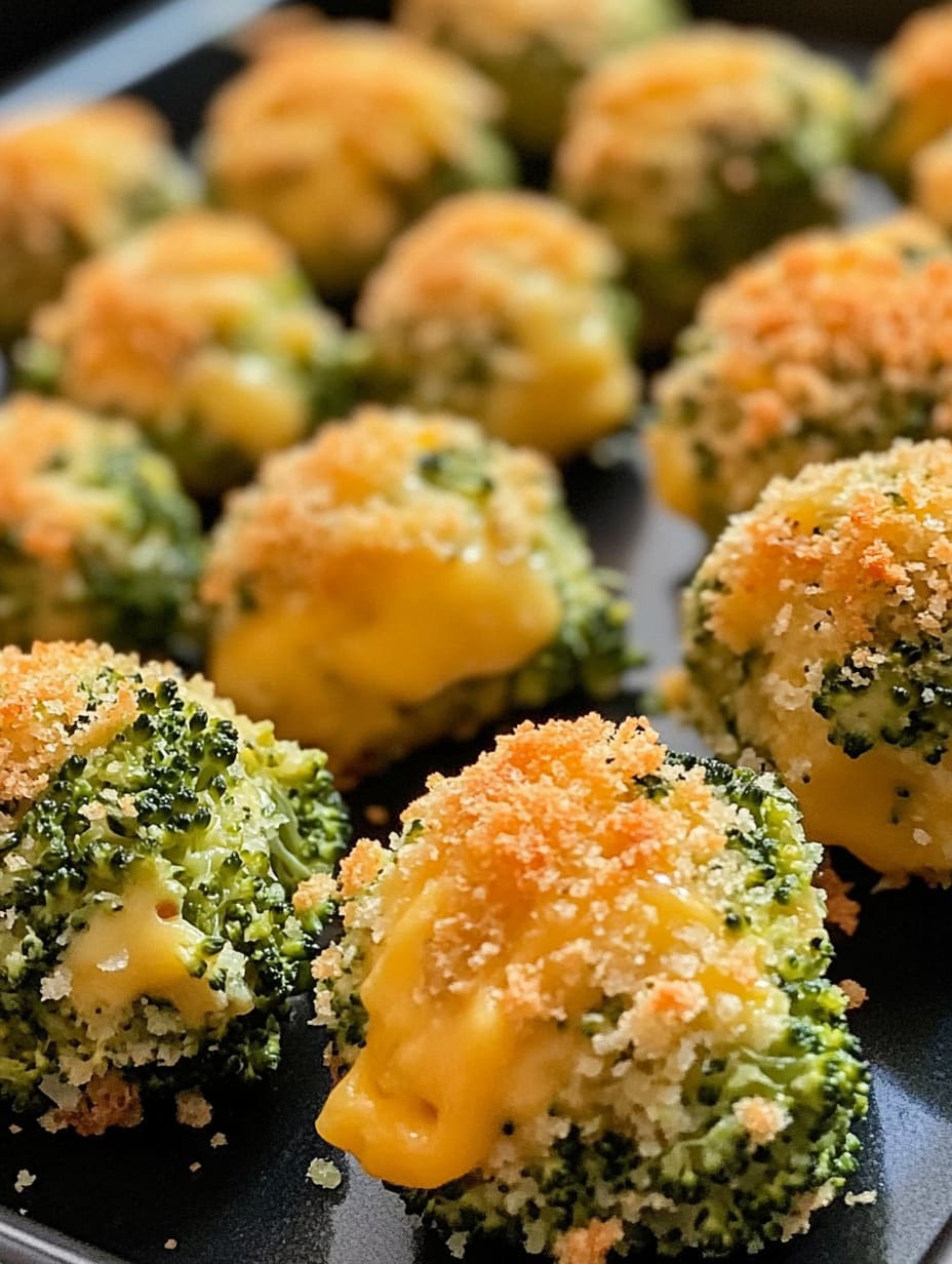 Baked Broccoli Cheese Balls