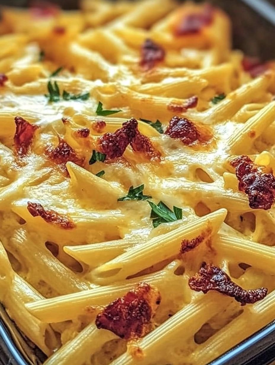 Baked Crack Chicken Penne