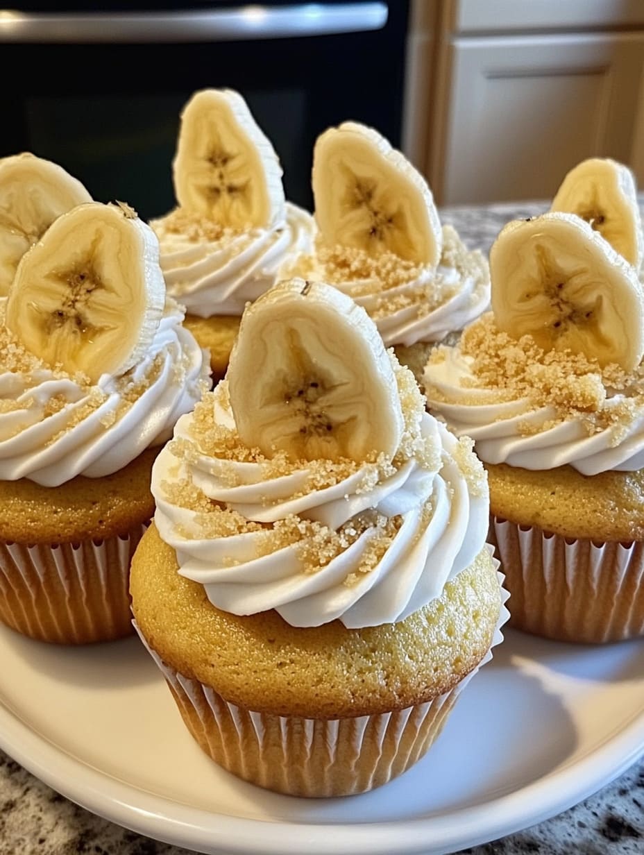 Banana Pudding Cupcakes