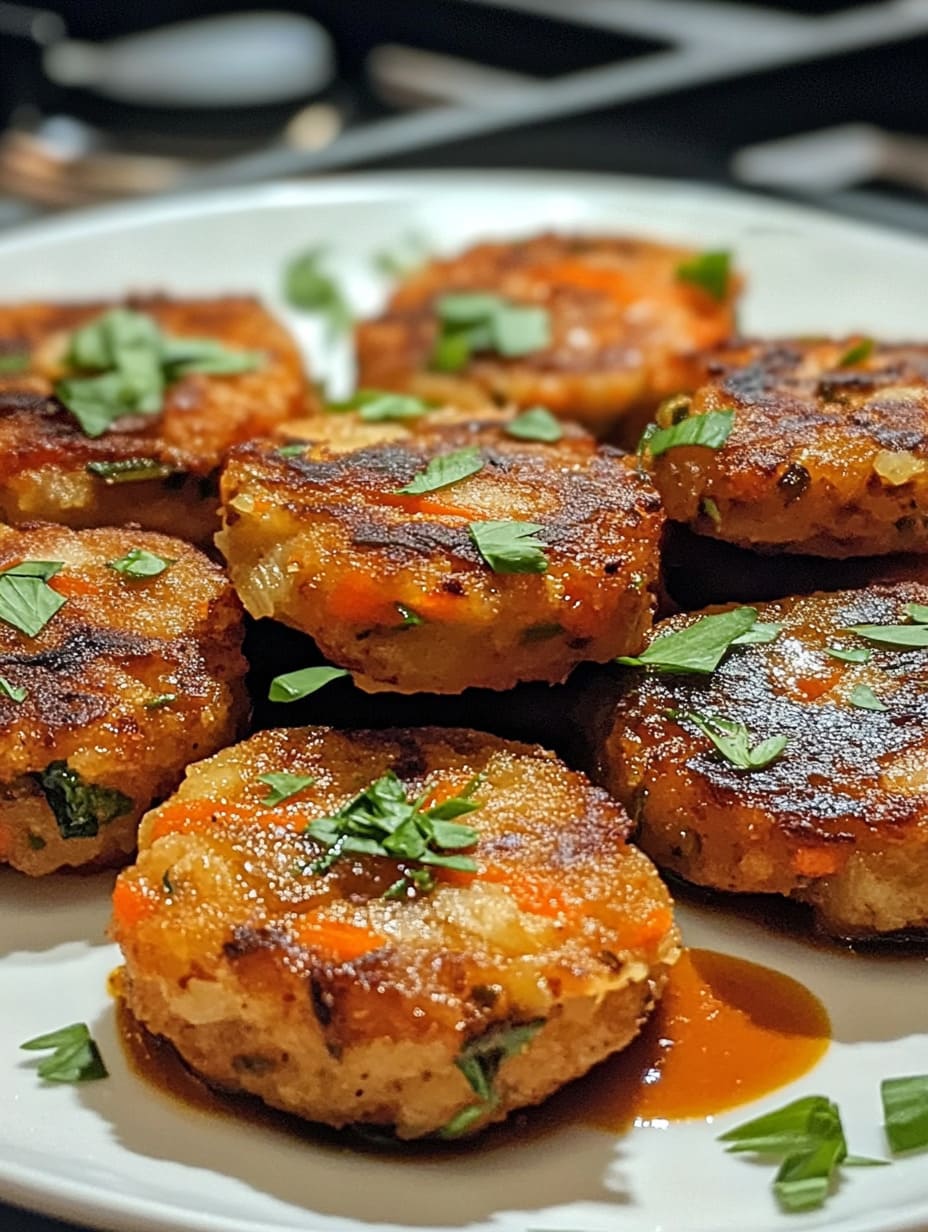 Cabbage and Carrot Patties 