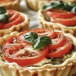 Caprese Pesto Tarts