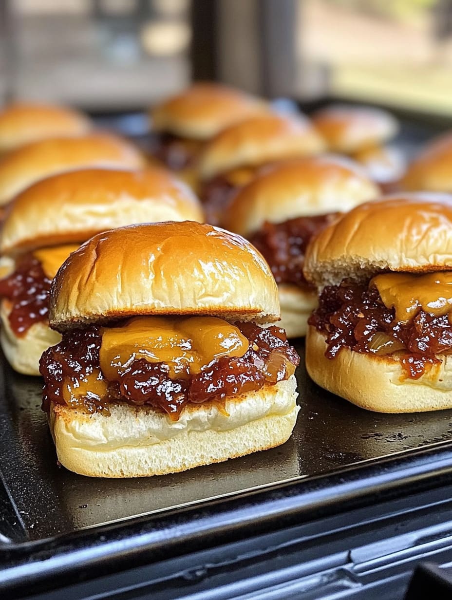 Caramelized Onion Jam Sliders