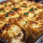 Cheesy Chicken Hashbrown Casserole