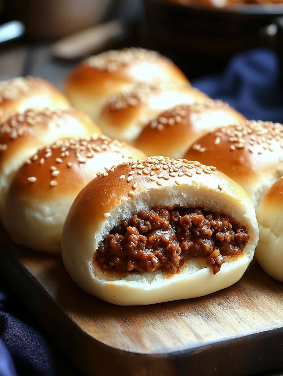 Cheesy Sloppy Joe Sliders 