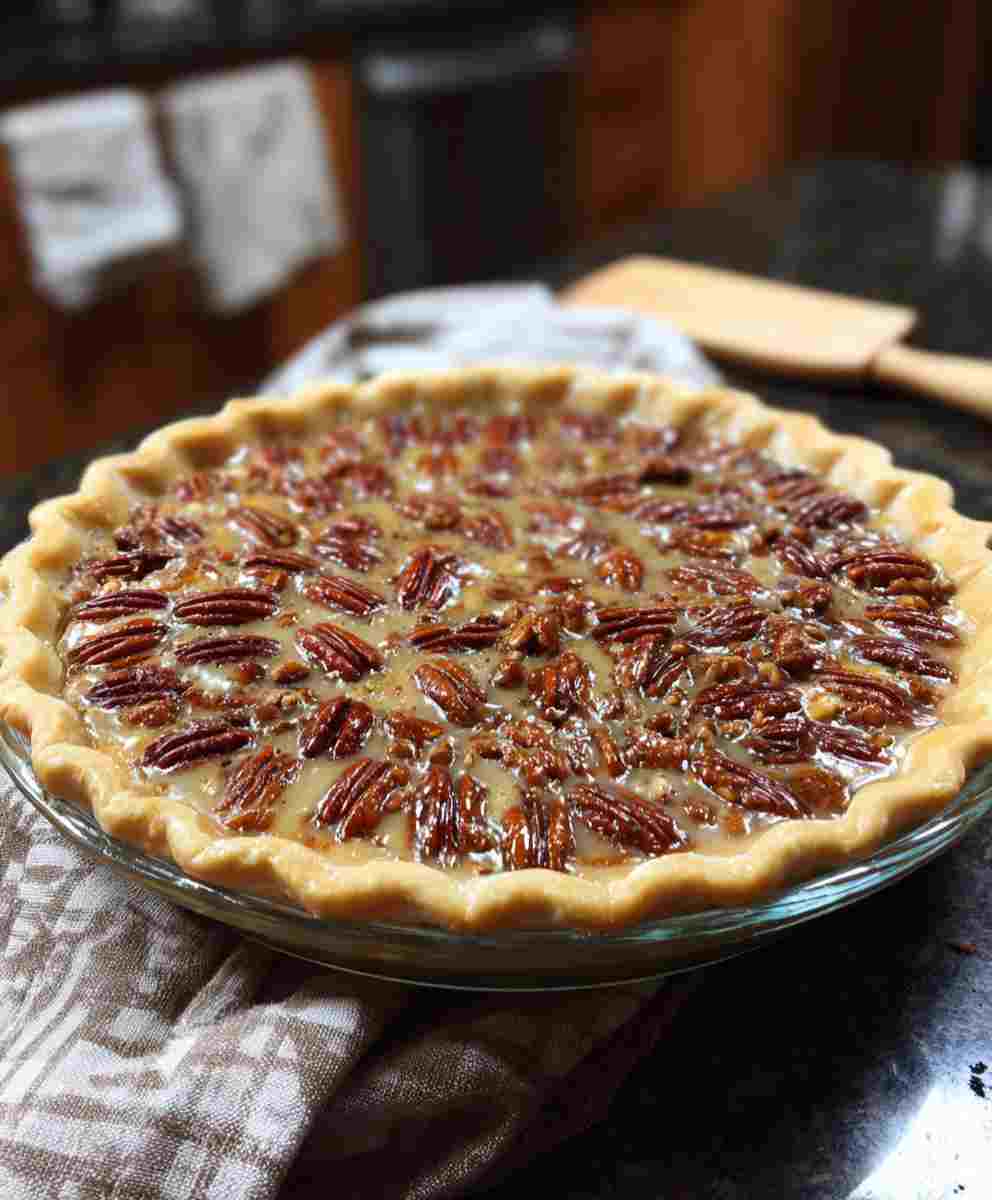 Condensed Milk Pecan Pie