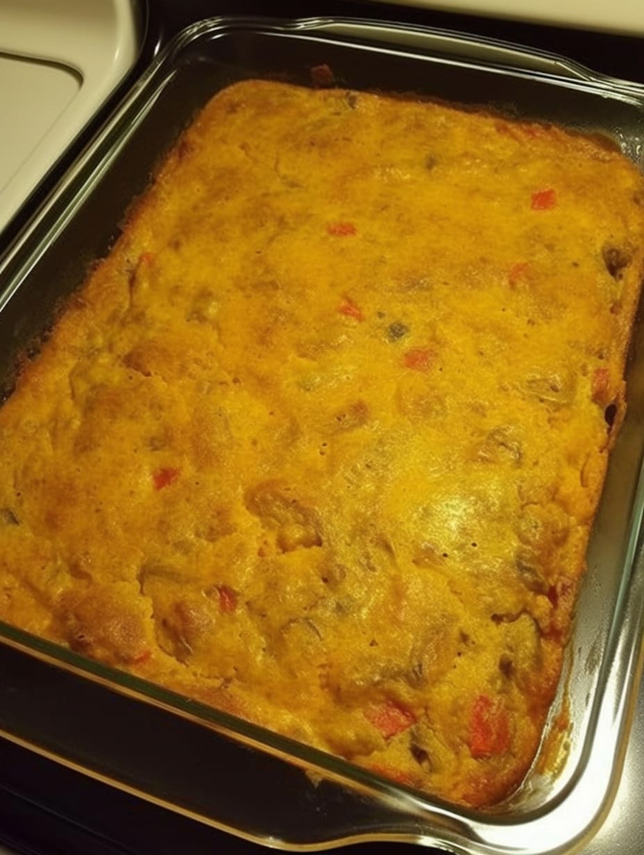 Cowboy Cornbread Casserole