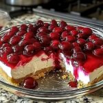 Easiest No-Bake Cherry Cheesecake