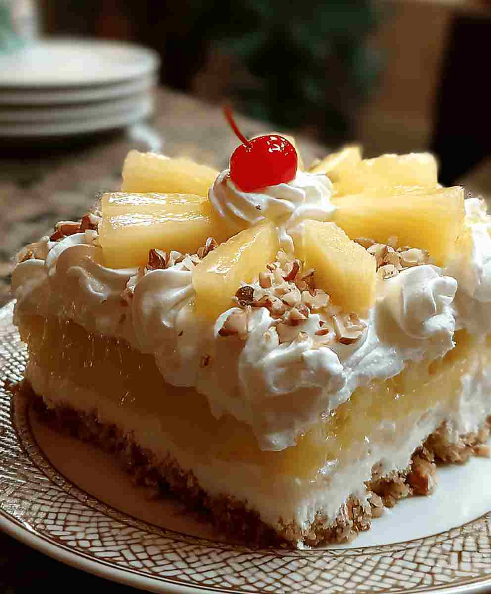 Easy Hawaiian Pineapple Cake with Cream Cheese Bliss