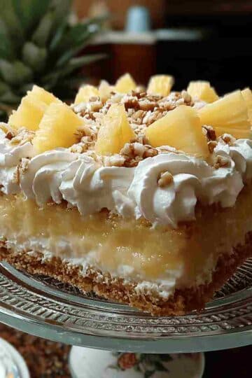 Easy Hawaiian Pineapple Cake with Cream Cheese Bliss