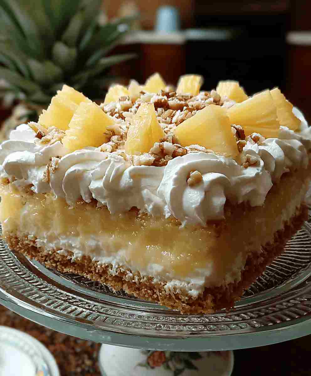 Easy Hawaiian Pineapple Cake with Cream Cheese Bliss