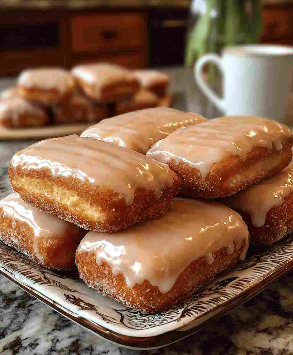 Maple Donut Bars
