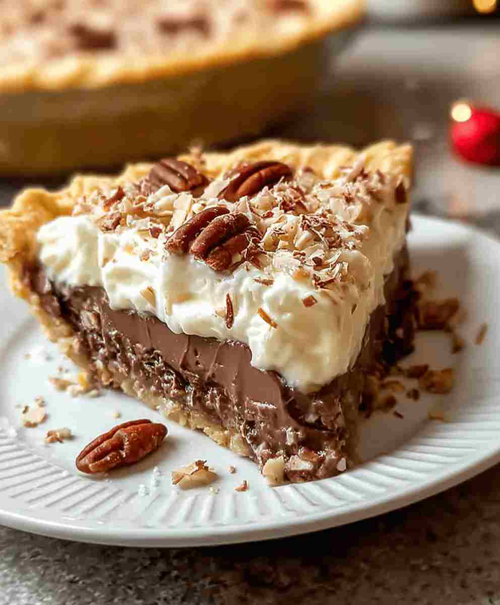 No-Bake German Chocolate Pie