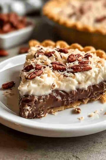 No-Bake German Chocolate Pie