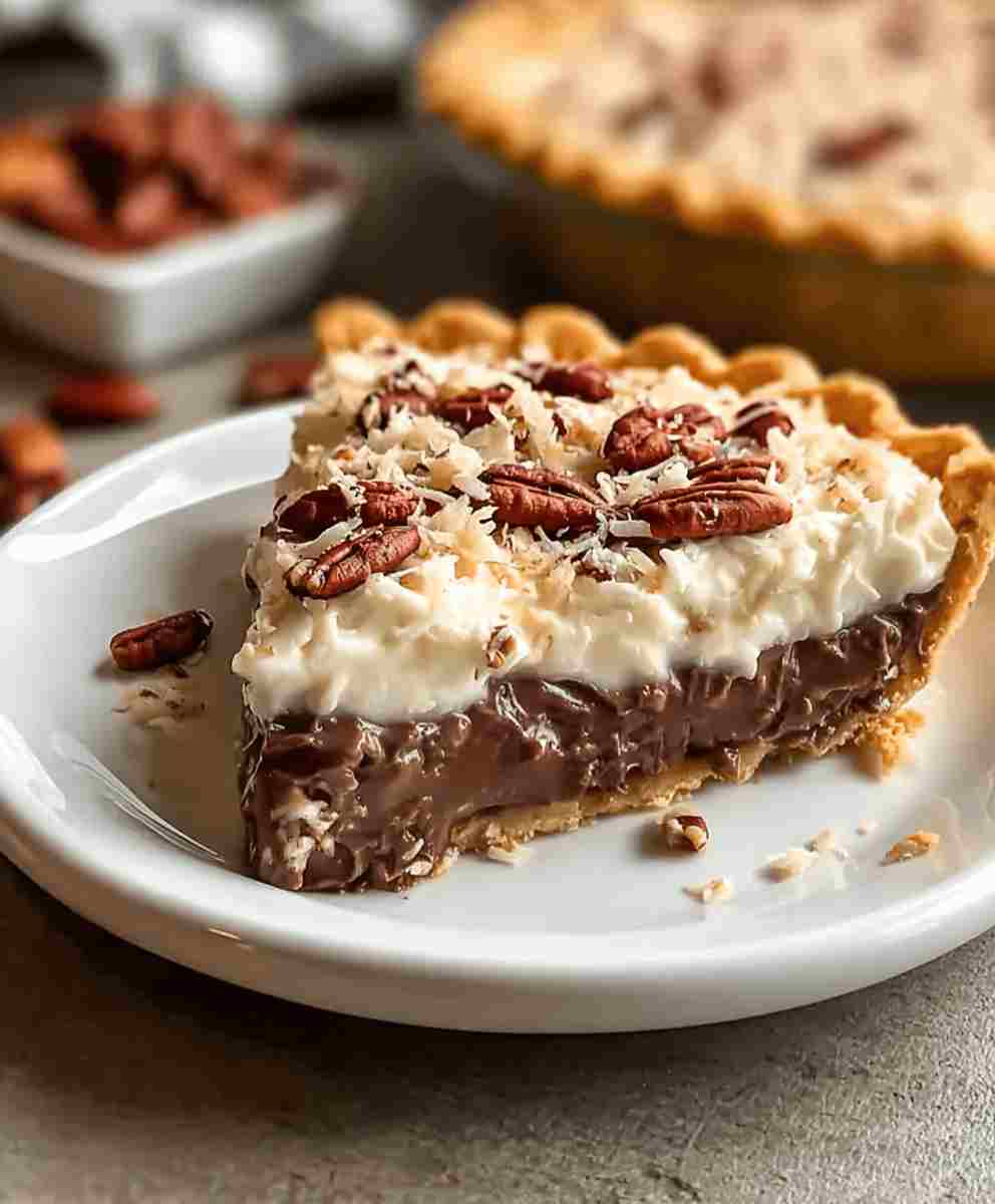 No-Bake German Chocolate Pie