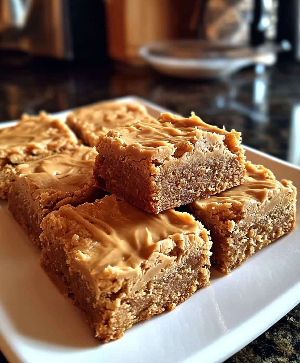 Peanut Butter Cookie Bars