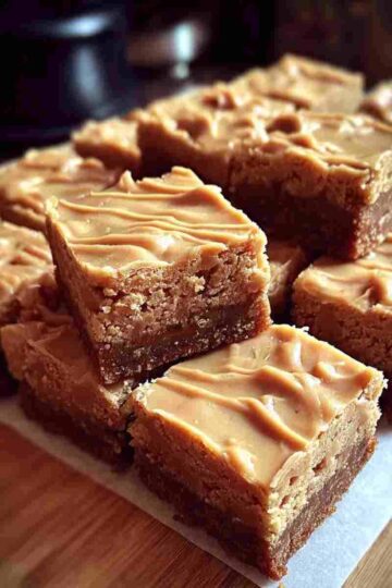 Peanut Butter Cookie Bars