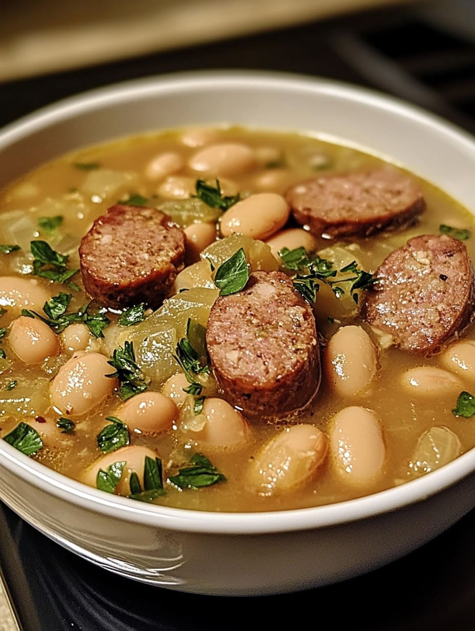 Sausage and White Bean Soup