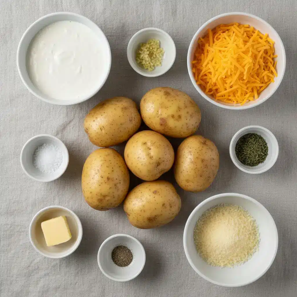 Scalloped Potatoes ingredients